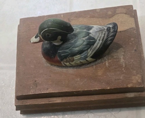 Mallard duck wooden playing - wooden,