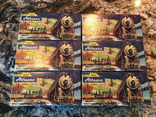 Athearn empty boxes lot - 7.5",