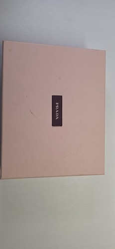 Empty prada box pink brown - brown, bow