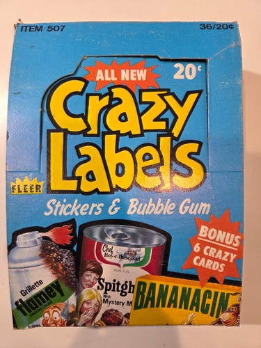 1979 fleer crazy labels - 1979,