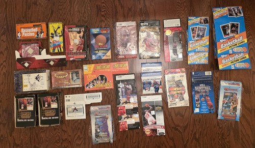 Huge empty baskeball card - huge, box
