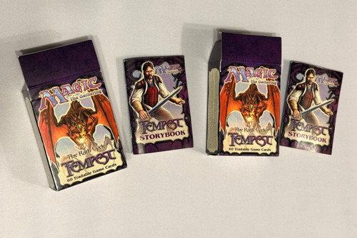 Mtg tempest empty boxes and - mtg,