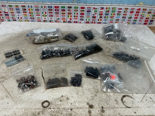 Modeltrain axels couplers - h0, /