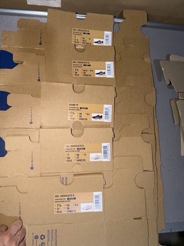 Empty shoe boxes only - boxes,