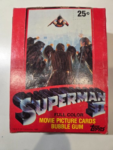 1981 topps supeman movie - 1981, ii