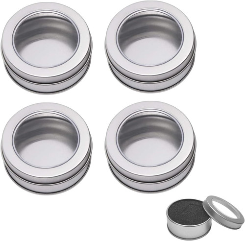 4pcs 2oz tins with - 4pcs,