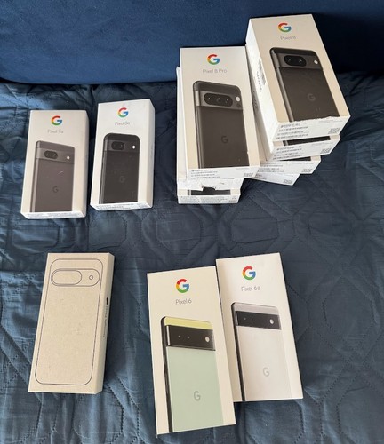 Google pixel empty boxes lot - boxes,